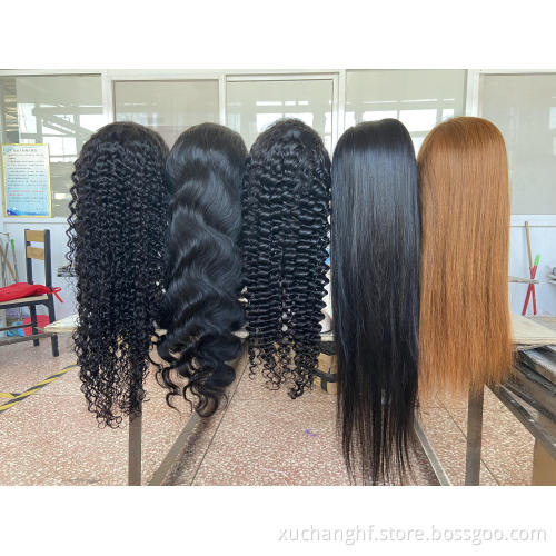 13X4 Transparent Lace Frontal Wig With Baby Hair For Black Women Vendors 100% Virgin Brazilian Hair Hd Lace Front Human Hair Wig